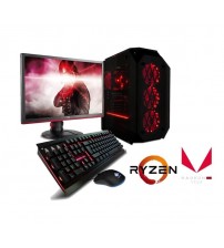 Paket PC Amd  Gaming  -  Ryzen 5 - 3400G (AM4) | SSD 120 GB | LED 19 " Acer